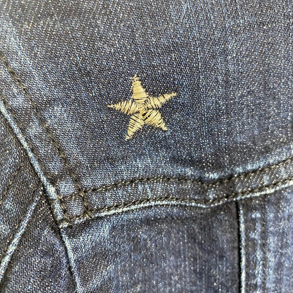 DIESEL INDUSTRY DENIM DESIGN DENIM CROPPED JEAN JACKET SIZE MEDIUM 99% COTTON - Picture 12 of 13